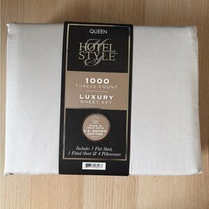 Hotel Style Luxury White Sheet Set